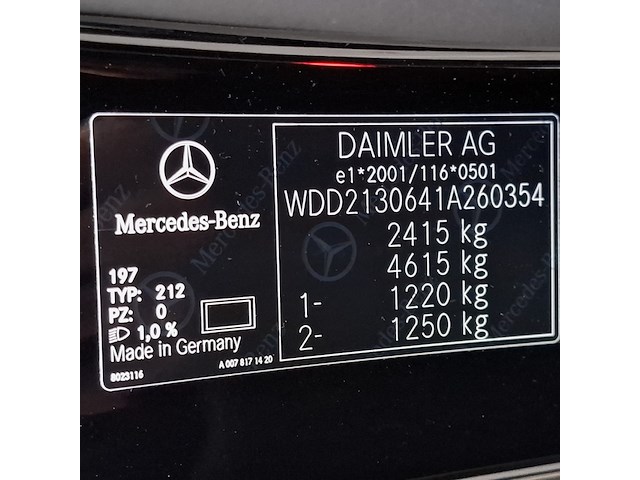 Personenauto, mercedes-benz, e-klasse, amg 43 4matic prestige plus, 2017 - afbeelding 46 van  68