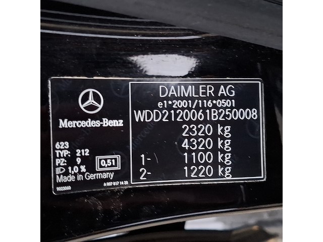 Personenauto, mercedes benz, e-klasse e200 bluetec, 2015 - afbeelding 42 van  45