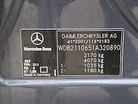 Personenauto mercedes-benz, e320, bouwjaar 2003 - afbeelding 40 van  47