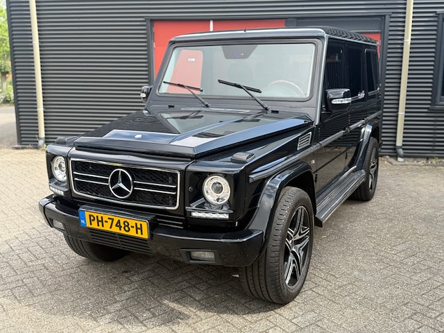 Personenauto, mercedes-benz, g-klasse, 400 cdi st.wagon, zwart, 2002 - afbeelding 8 van  31