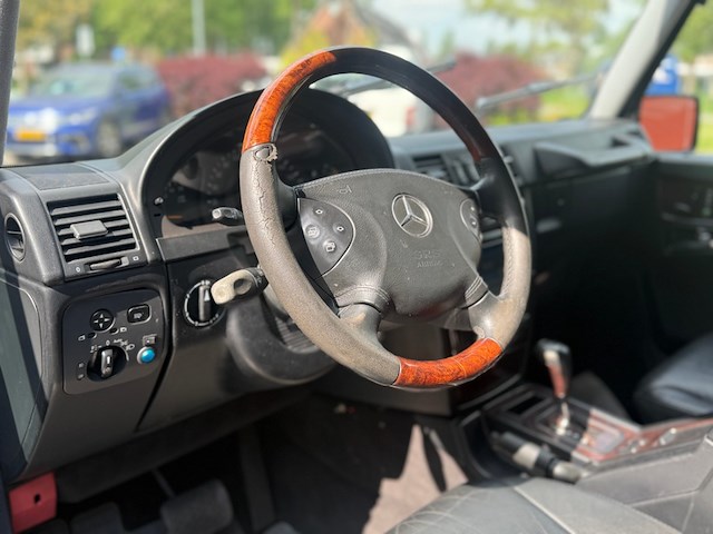 Personenauto, mercedes-benz, g-klasse, 400 cdi st.wagon, zwart, 2002 - afbeelding 10 van  31