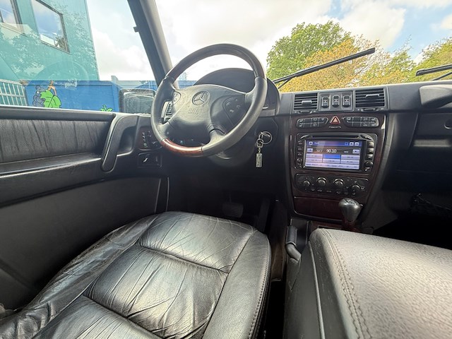 Personenauto, mercedes-benz, g-klasse, 400 cdi st.wagon, zwart, 2002 - afbeelding 17 van  31