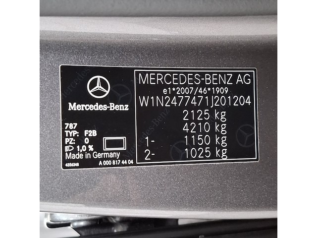 Personenauto, mercedes-benz, gla 250 4matic, 250 4matic amg line, 2020 - afbeelding 32 van  49