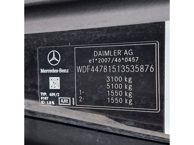 Personenauto, mercedes-benz, v250d, 2018 - afbeelding 71 van  82