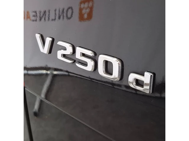 Personenauto, mercedes-benz, v250d, 2018 - afbeelding 77 van  82