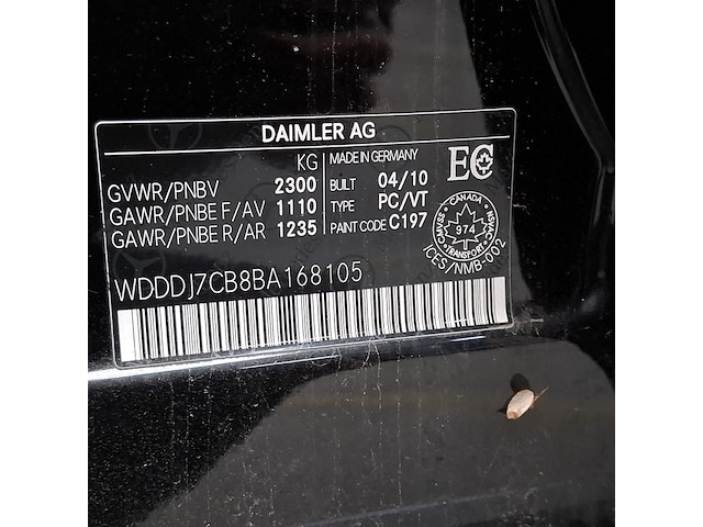 Personenauto, mercedes, cls 550, 2010 - afbeelding 33 van  48