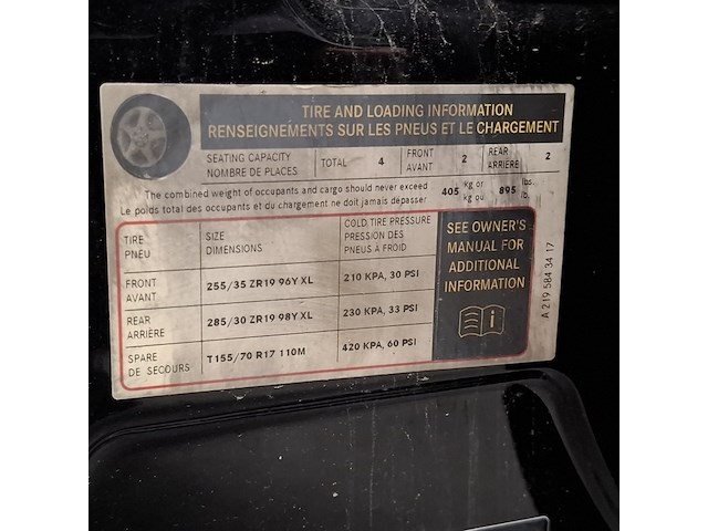 Personenauto, mercedes, cls 550, 2010 - afbeelding 35 van  48