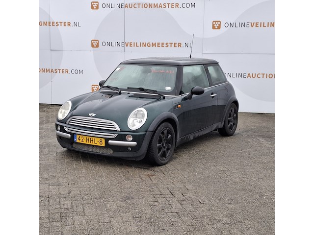 Personenauto mini, 1.6 cooper, groen, bouwjaar 2003 - afbeelding 1 van  42