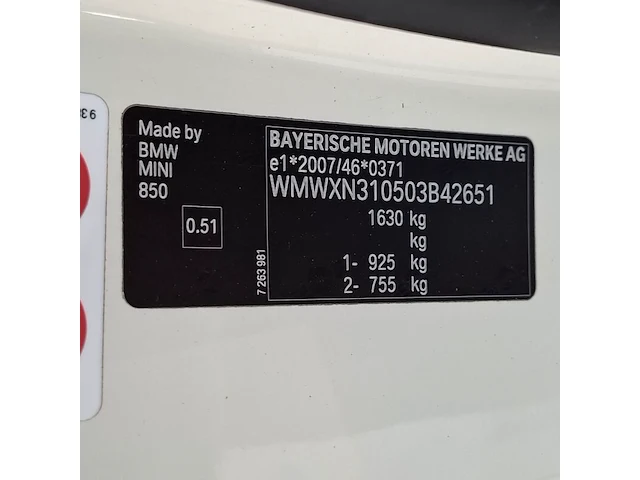 Personenauto, mini, 3-deurs, 1.5 cooper d chili business, 2015 - afbeelding 61 van  76