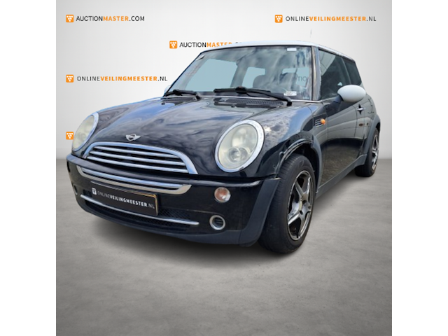 Personenauto, mini, 3-deurs, 1.6 one, zwart, 2005 - afbeelding 1 van  14