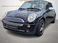 Personenauto, mini, 3-deurs, 1.6 one, zwart, 2005 - afbeelding 1 van  14