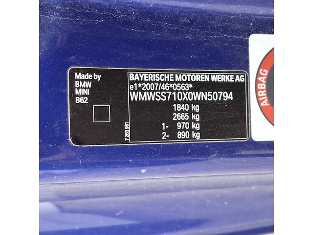 Personenauto, mini, cooper 1.6 s all4, 2013 - afbeelding 47 van  59