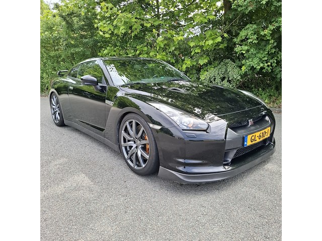 Personenauto, nissan, gt-r, 3.8 v6 black, zwart, 2009 - afbeelding 2 van  79