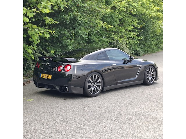 Personenauto, nissan, gt-r, 3.8 v6 black, zwart, 2009 - afbeelding 4 van  79