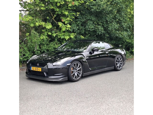 Personenauto, nissan, gt-r, 3.8 v6 black, zwart, 2009 - afbeelding 1 van  79