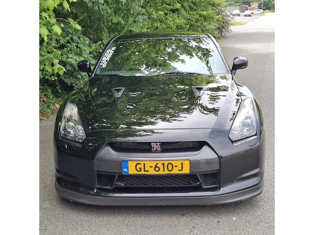 Personenauto, nissan, gt-r, 3.8 v6 black, zwart, 2009 - afbeelding 12 van  79