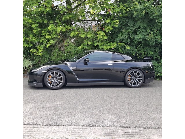 Personenauto, nissan, gt-r, 3.8 v6 black, zwart, 2009 - afbeelding 23 van  79