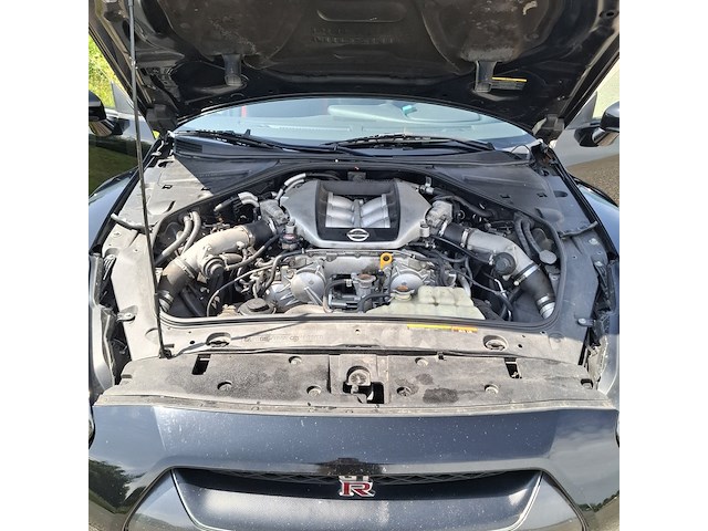 Personenauto, nissan, gt-r, 3.8 v6 black, zwart, 2009 - afbeelding 74 van  79