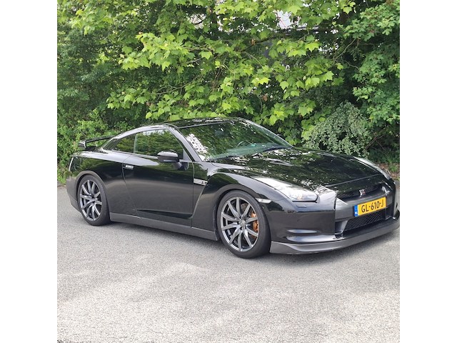 Personenauto, nissan, gt-r, 3.8 v6 black, zwart, 2009 - afbeelding 79 van  79