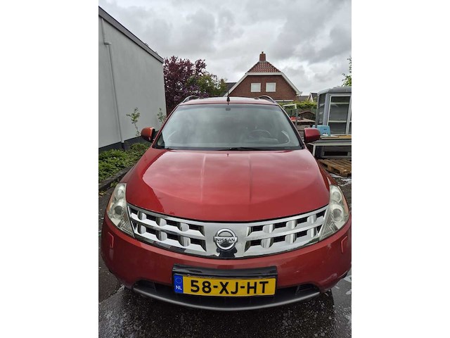 Personenauto, nissan, murano, 3.5 v6, rood, 26-06-2007 - afbeelding 1 van  7