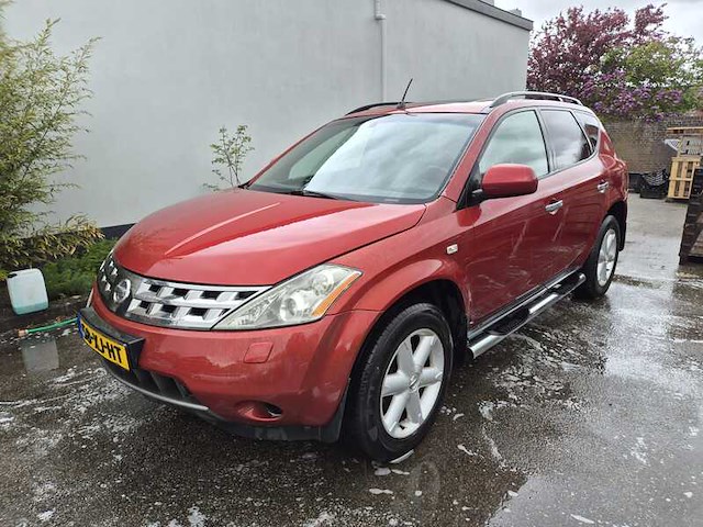 Personenauto, nissan, murano, 3.5 v6, rood, 26-06-2007 - afbeelding 2 van  7