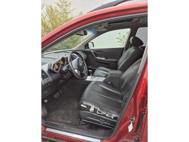 Personenauto, nissan, murano, 3.5 v6, rood, 26-06-2007 - afbeelding 7 van  7