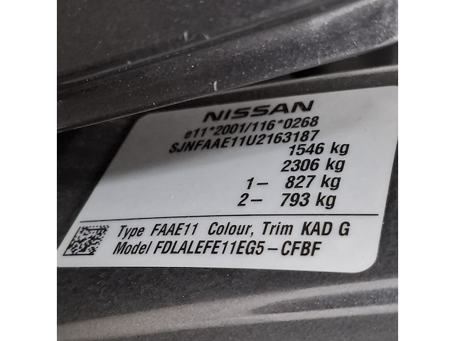 Personenauto, nissan, note, 1.4 connect edition, 2012 - afbeelding 36 van  46