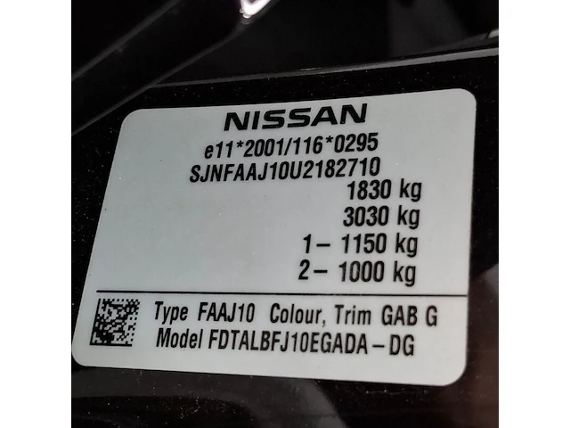 Personenauto, nissan, qashqai, 1.6 connect edition, 2011 - afbeelding 51 van  73