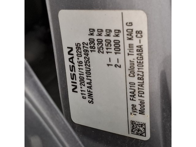 Personenauto, nissan, qashqai, 1.6 connect edition - afbeelding 36 van  46