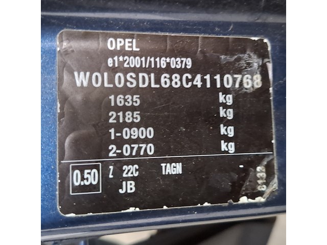 Personenauto, opel, 1.3 cdti ecoflex s/s cosmo, 2012 - afbeelding 17 van  114
