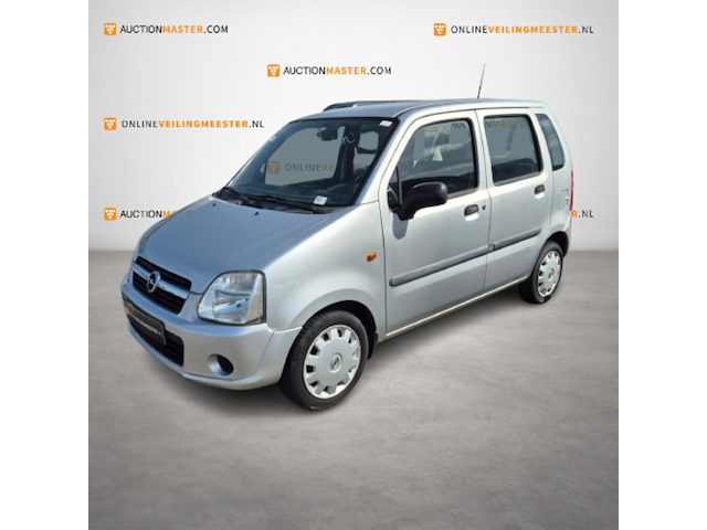 Personenauto, opel, agila, 1.0-12v essentia, grijs, 2003 - afbeelding 1 van  14