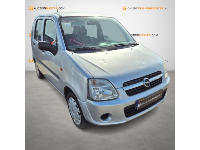 Personenauto, opel, agila, 1.0-12v essentia, grijs, 2003 - afbeelding 8 van  14