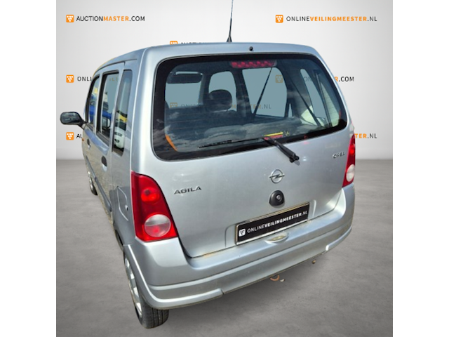 Personenauto, opel, agila, 1.0-12v essentia, grijs, 2003 - afbeelding 10 van  14