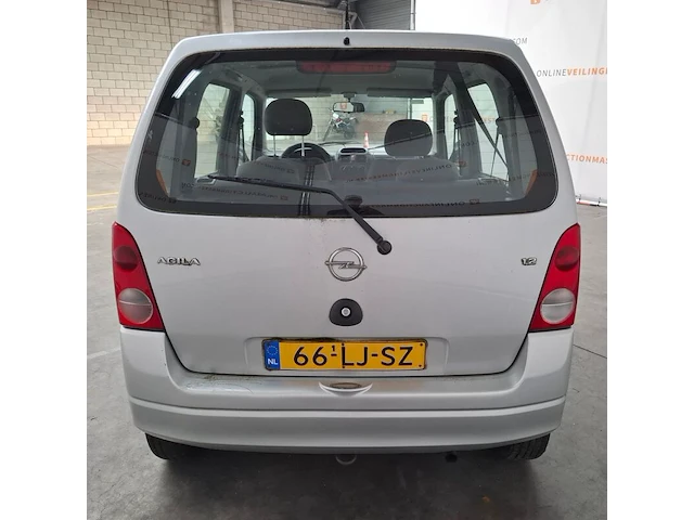 Personenauto, opel, agila, 1.2-16v elegance, 2003 - afbeelding 71 van  71