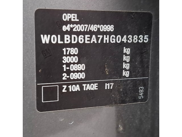 Personenauto, opel, astra, 1.0 edition, 2017 - afbeelding 69 van  82