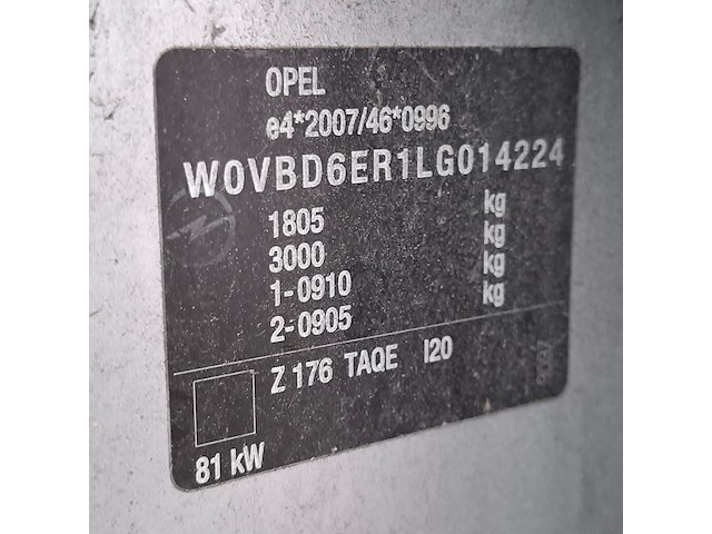 Personenauto, opel, astra 1.2, 2019 - afbeelding 54 van  68