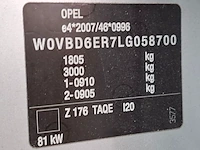 Personenauto, opel, astra 1.2, 2020, benzine - afbeelding 62 van  75
