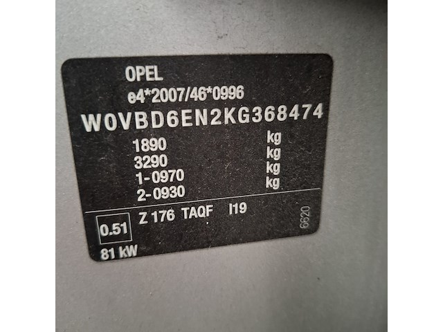 Personenauto, opel, astra 120 years edition - afbeelding 25 van  47