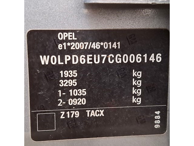 Personenauto, opel, astra, 1.4 turbo edition, 2012 - afbeelding 48 van  61