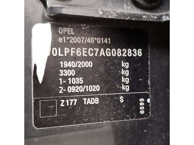 Personenauto, opel, astra, 1.4 turbo sport, 2010 - afbeelding 42 van  55