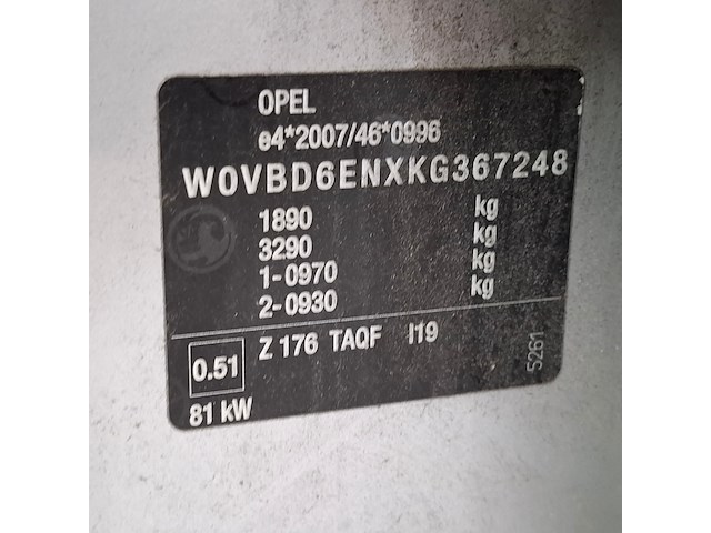 Personenauto, opel, astra 1.6 cdti 120 jahre, 2019 - afbeelding 61 van  78