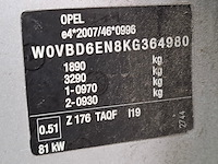 Personenauto, opel, astra 1.6 cdti 120 jahre, 2019 - afbeelding 63 van  77