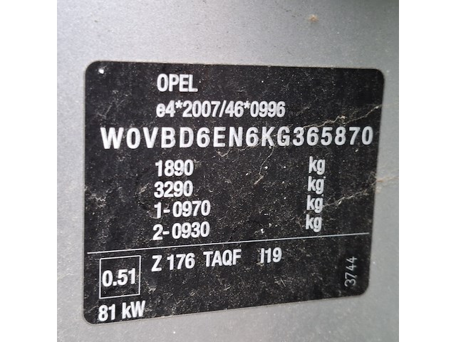 Personenauto, opel, astra 1.6 cdti 120 years edition - afbeelding 49 van  54