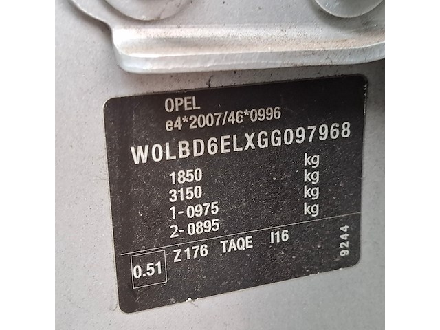 Personenauto, opel, astra 1.6 cdti, 2016 - afbeelding 58 van  75