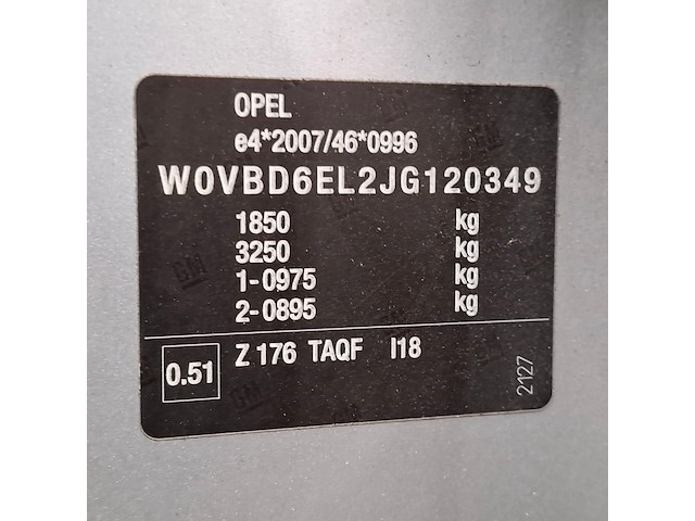 Personenauto, opel, astra 1.6 cdti, 2018 - afbeelding 49 van  64