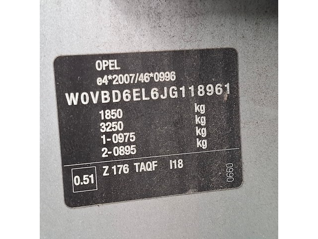 Personenauto, opel, astra 1.6 cdti, 2018 - afbeelding 57 van  73