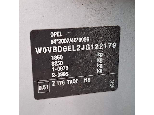 Personenauto, opel, astra 1.6 cdti, 2018 - afbeelding 54 van  69