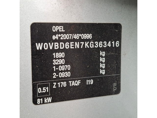 Personenauto, opel, astra 1.6 cdti, 2019 - afbeelding 47 van  63