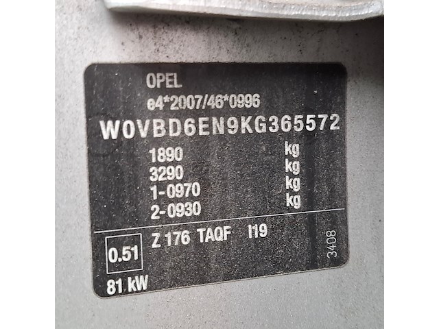 Personenauto, opel, astra 1.6 cdti, 2019 - afbeelding 49 van  64