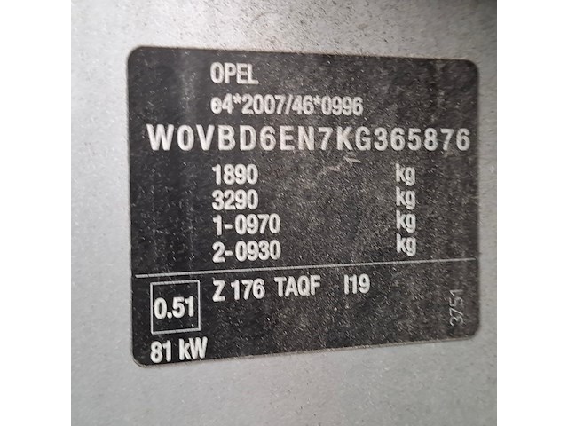 Personenauto, opel, astra 1.6 cdti, 2019 - afbeelding 23 van  130